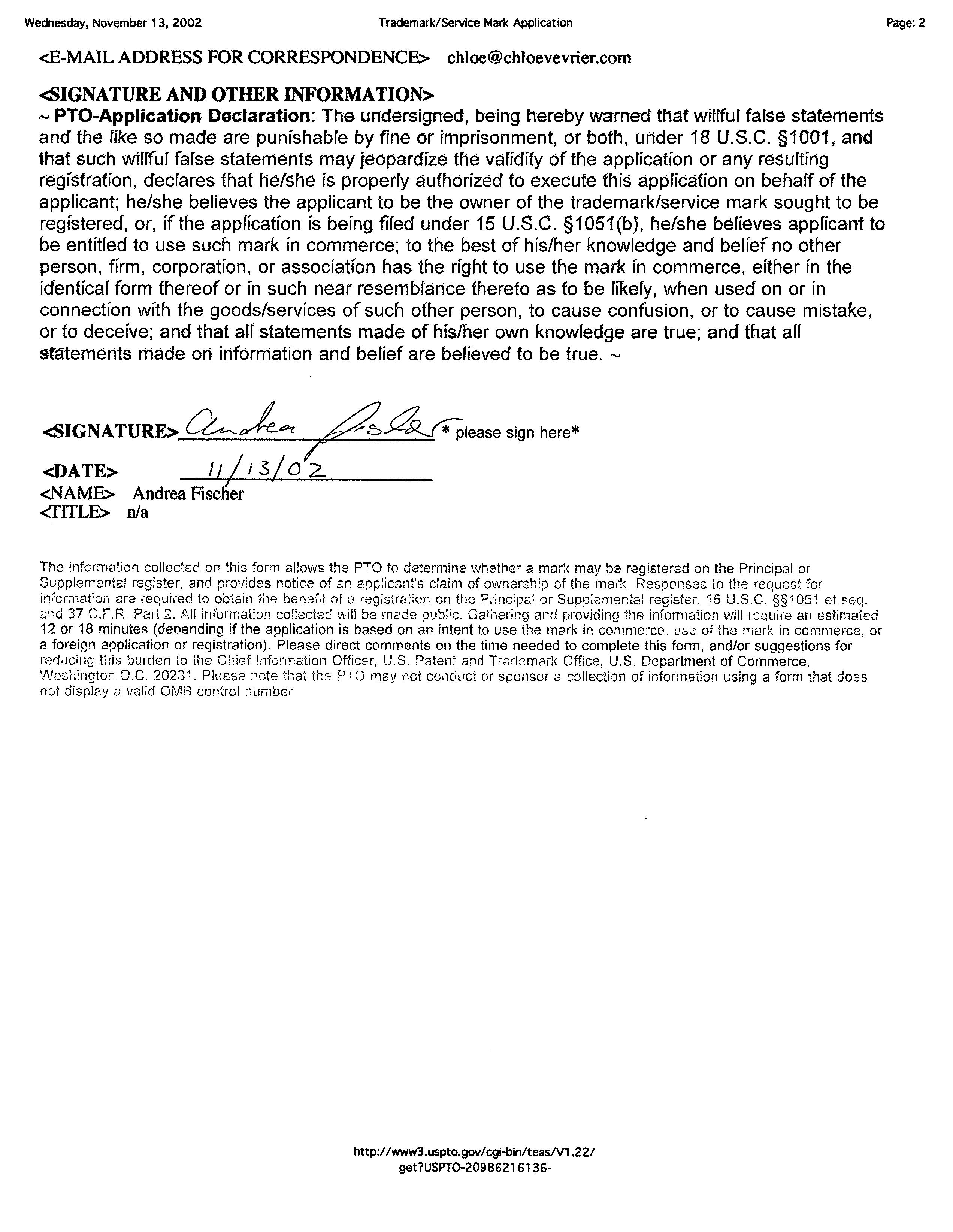 USPTO TSDR Case Viewer